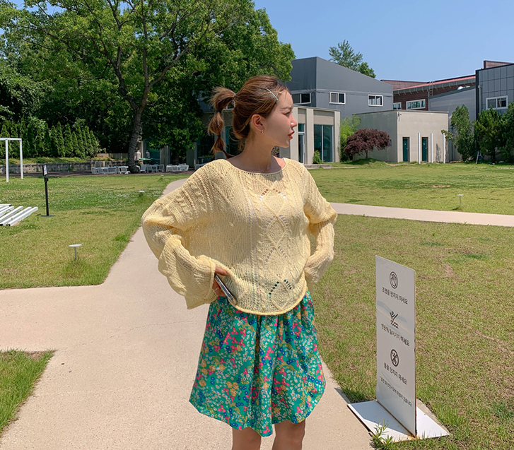 Vehicle Flower Patterns Banding Shorts