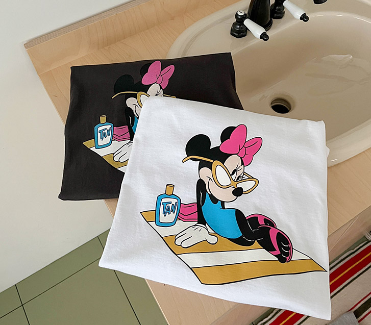 Summer Mickey Mini Na-Yeom Short-sleeve T-shirt