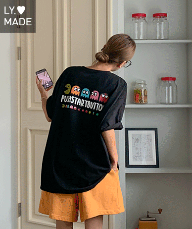 [Unisex] Kitsch Push Character Na-Yeom Short Sleeves T-shirt