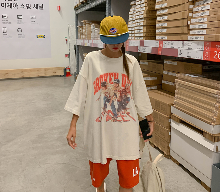 [Unisex] Broken Nayeom Pigment Short-sleeve Long t-shirts