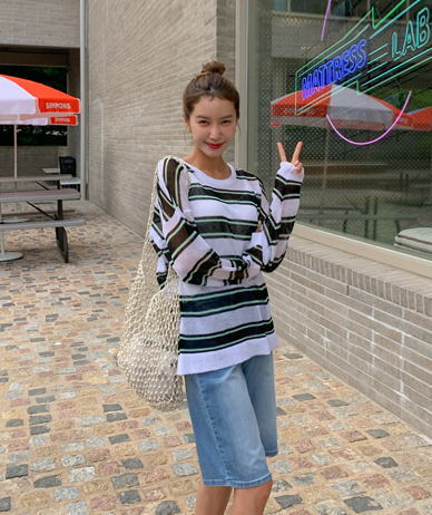 luck Dangara Linen Long-sleeve Knit