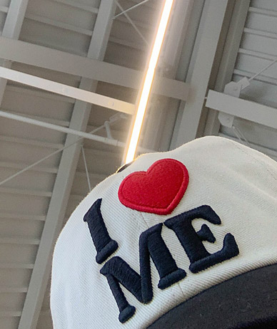 I love me color combination ball cap