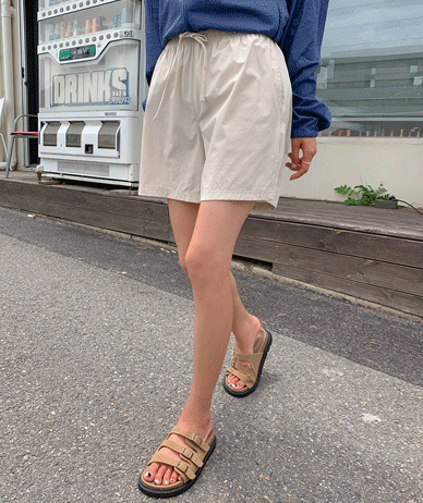 [Unisex]Essential Summer Banding Nylon Shorts