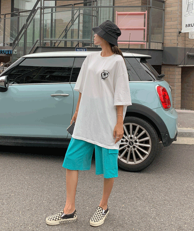 [Unisex] Yogi Bear Nayeom Pigment Short-sleeve Long t-shirts