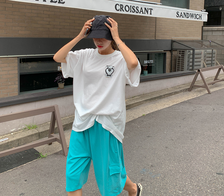 Sunday Pigment Bermuda Banding Training Pants