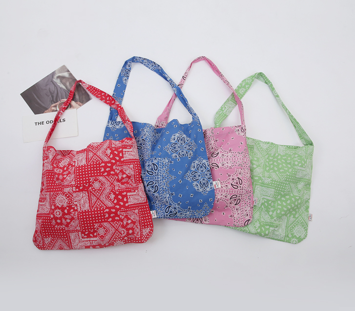 Paisley Cotton Eco Bag