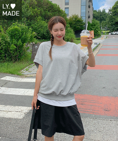 Lina Zuri Gaoli Cap Sleeve Sleeveless shirts Sweatshirt