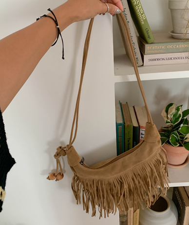 Fringe Suede Surgical Bag