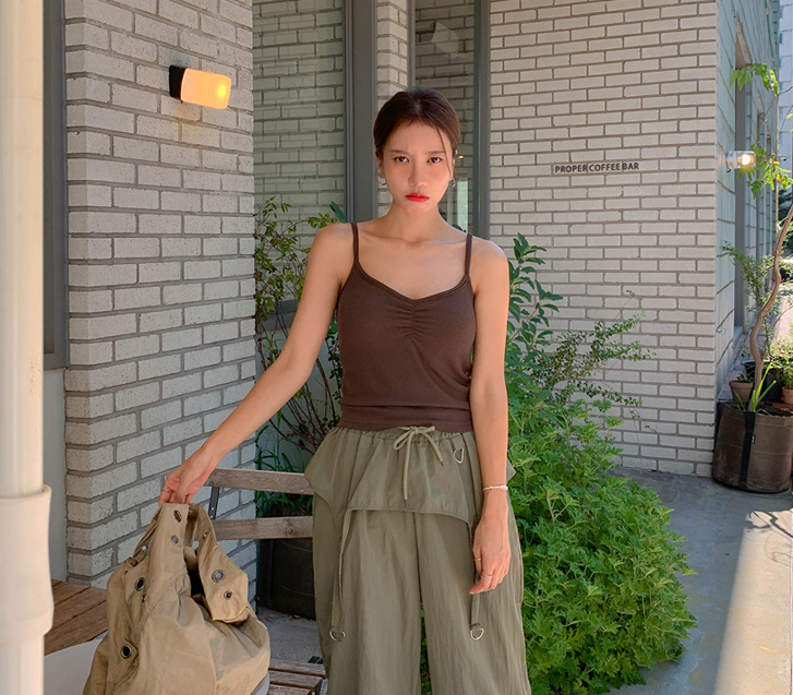 Ponz Daily Cap with Built-in Shirring String