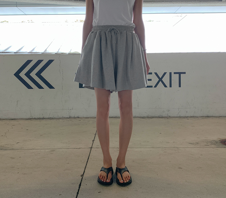 Cube 3-part Banding Skirt Pants