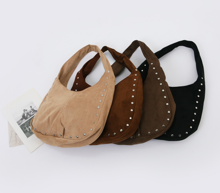 Peki Jing Suede Hobo Bag