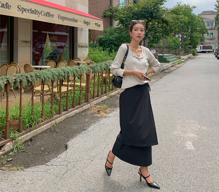 Debo Nylon Wrap Team Rong Skirt