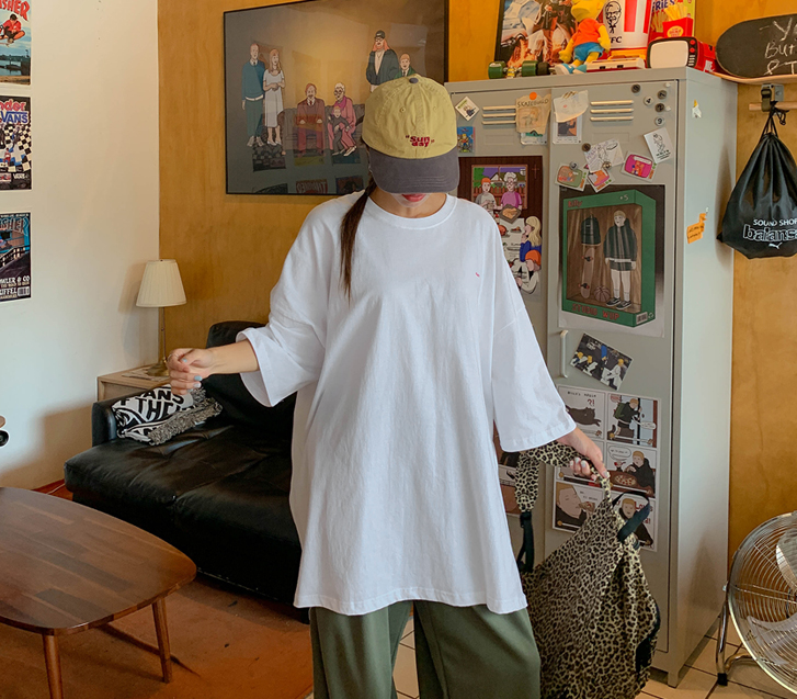 [Unisex] Isaiah Nayeom overfit long t-shirts