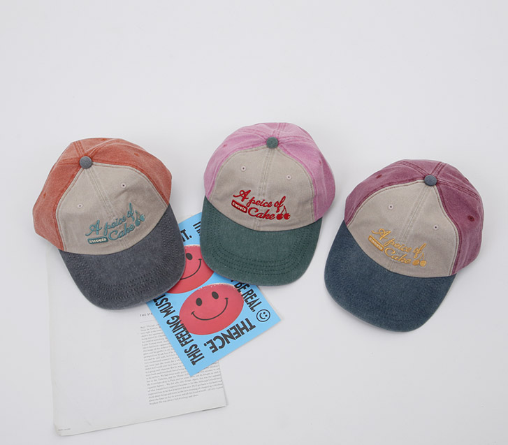 Pigment Cake Color Combination Cap