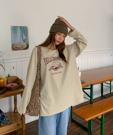 Yellowstone Dye Long-sleeve T-shirt