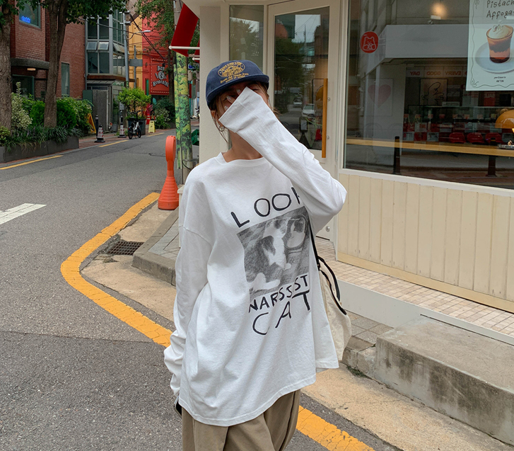 Lookcat Nayeom Long-sleeve T-shirt