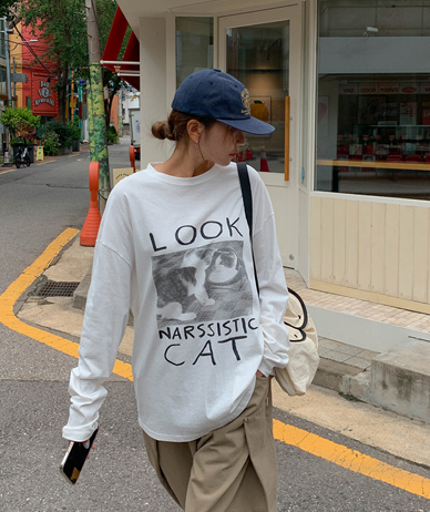 Lookcat Nayeom Long-sleeve T-shirt