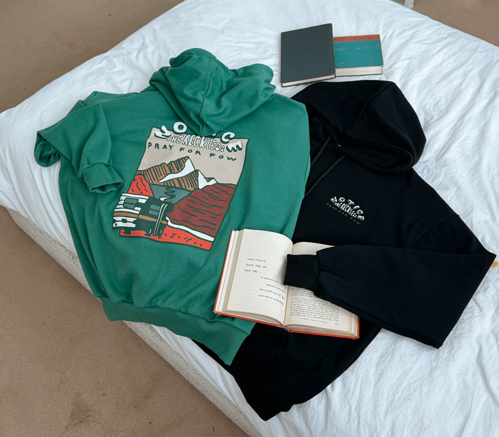 [10% off special sale] Notice Na-Yeom Boxy Long Hoodie