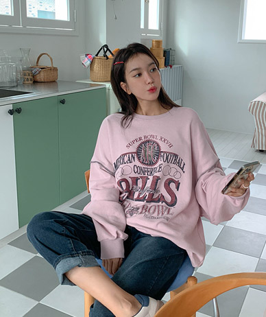 Billy Vintage Dye Overfit Sweatshirt