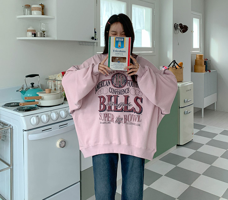 Billy Vintage Dye Overfit Sweatshirt