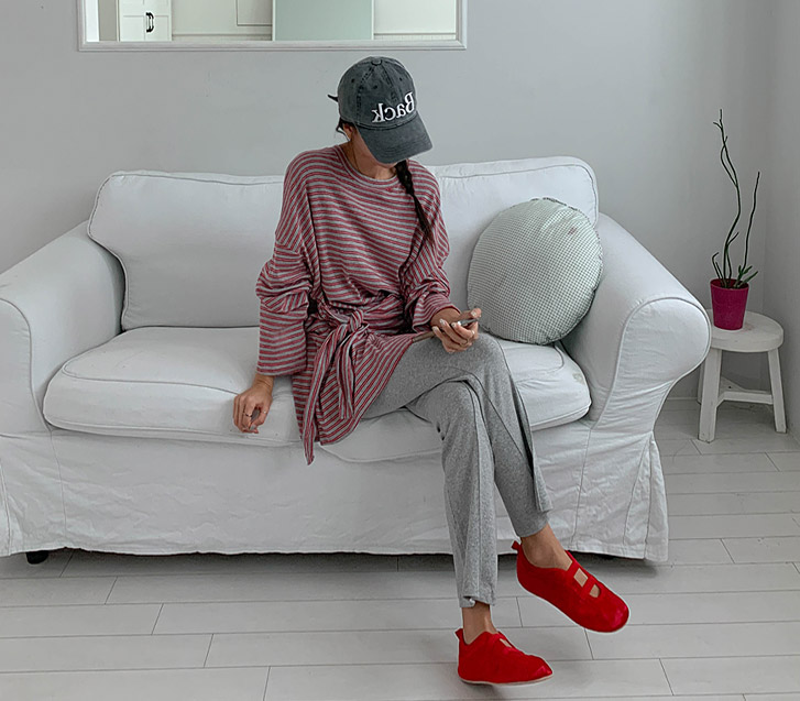 Muke Pintuck Boot Cut Leggings