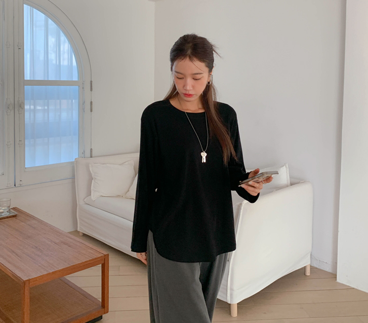 Geo Gulim Basic Long-sleeve T-shirt