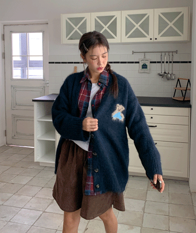 Bare Knit Boxy Knit Cardigan
