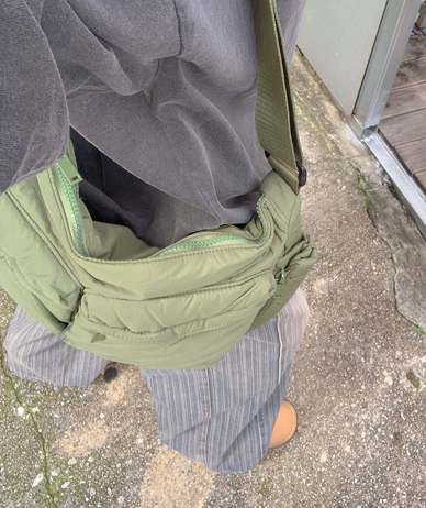 Mott Double Pocket Padding Cross Bag