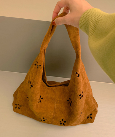 Flower Punching Pouch Bag