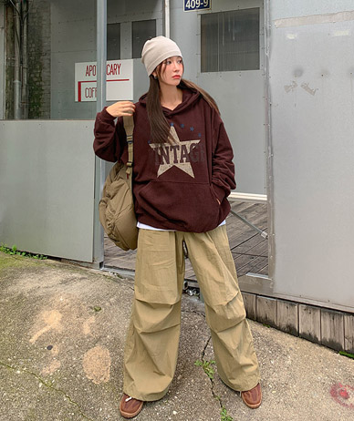 [Unisex] Vintage Standard Corduroy Hoodie
