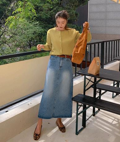 Nexi Denim Banding Rong skirt