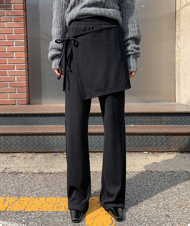 Lavero Lab Knit Bootcut Pants