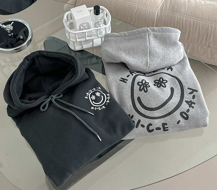 [Unisex] Flower Smile Napping Hoodie