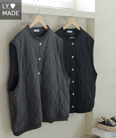 [Unisex] Emke Silicone Washing Quilting Padded Vest