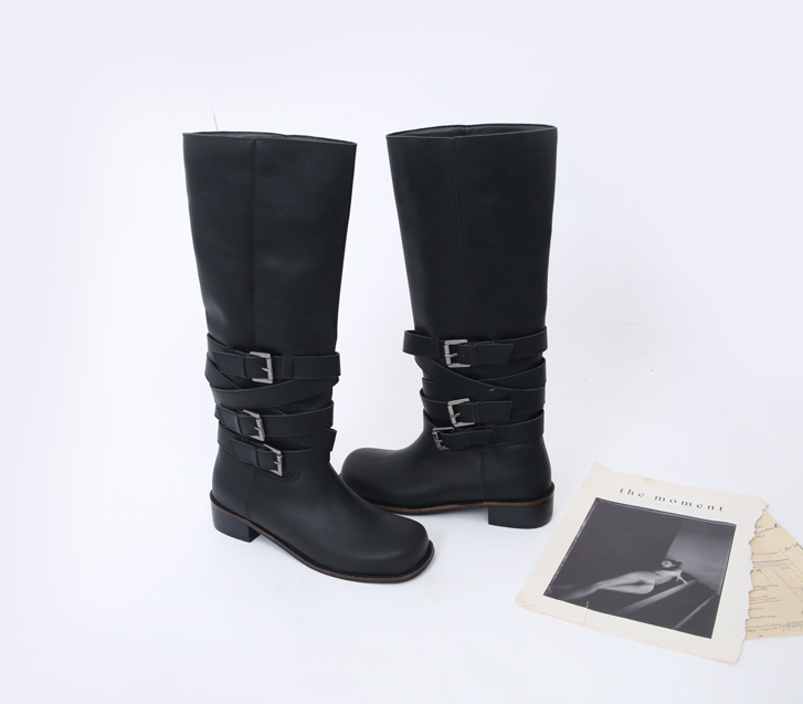 Molle Buckle Long Boots