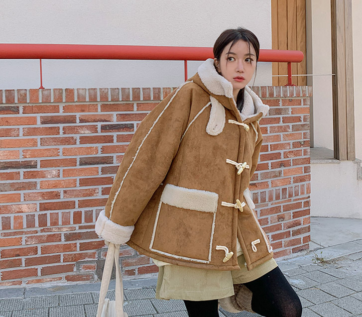 [Unisex] Hepburn Toggle Hood Mustang