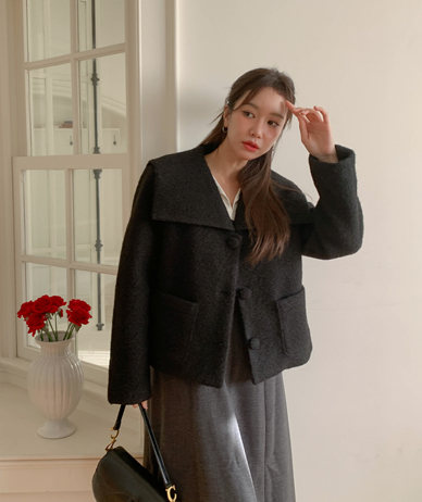 Blee Boucle Sera quilting Jacket