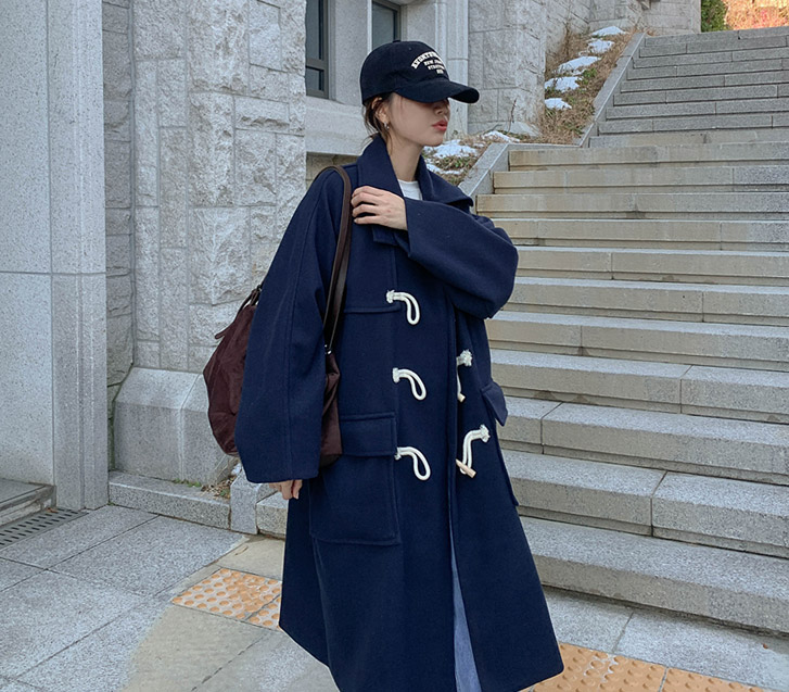 Kaet Tteokbokki Duffle Long Coat