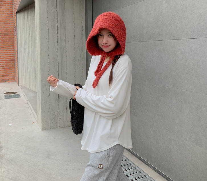 Rono napping Gulim Raund neck long-sleeve T-shirt