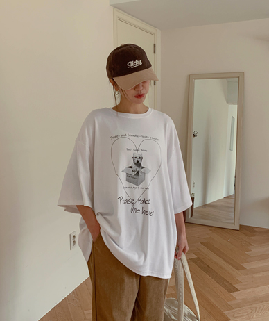 Beni Nayeom Outerwear Short-sleeve Long T-shirts