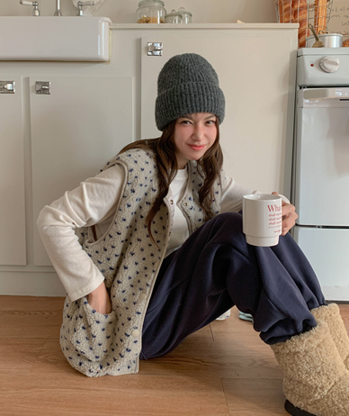 Mongle Dot Dumble Quilting Vest