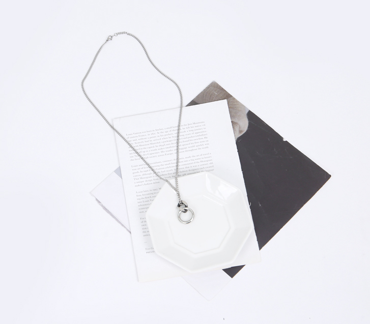 chain ring surgical necklace
