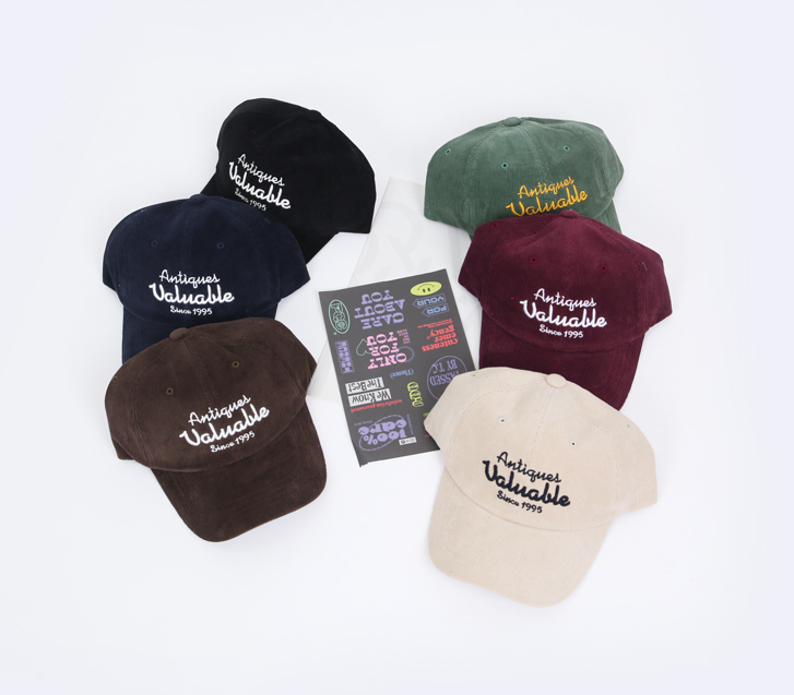 Velour Embroidered Cap