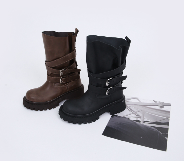 Answer Buckle Boots