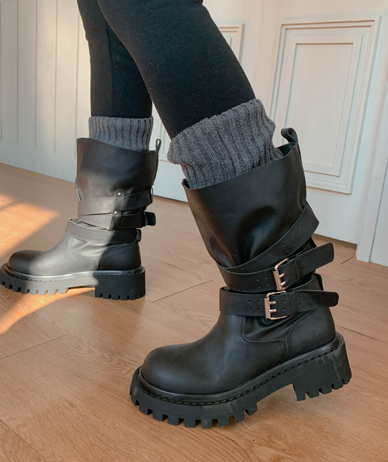 Answer Buckle Boots