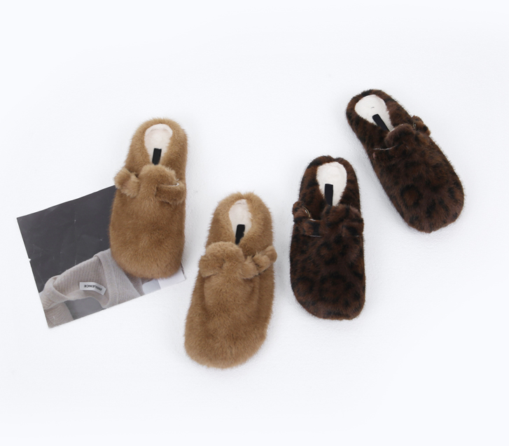 Clog Fur Shoes