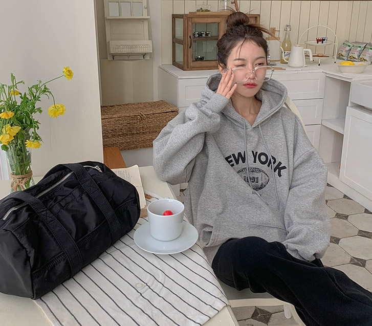[Unisex] 1991 Nayeom napping long hoodie