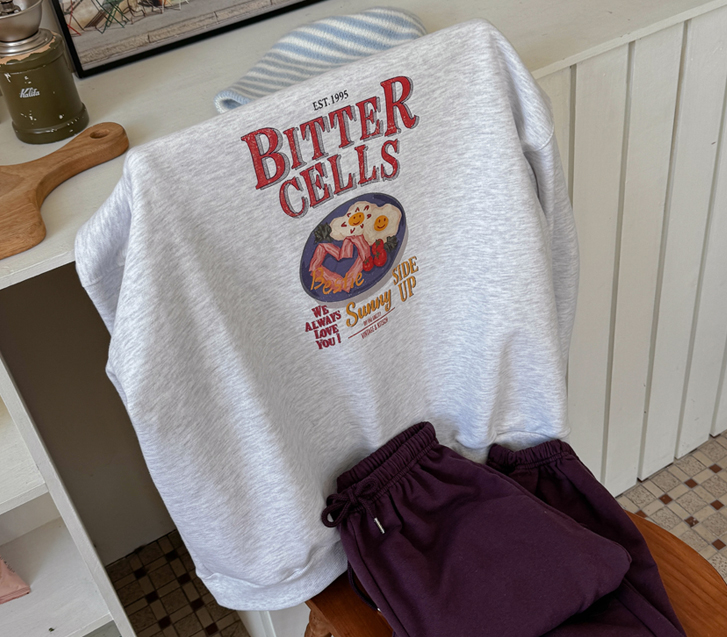 Sunny Side Up Nayeom Boxy Sweatshirt