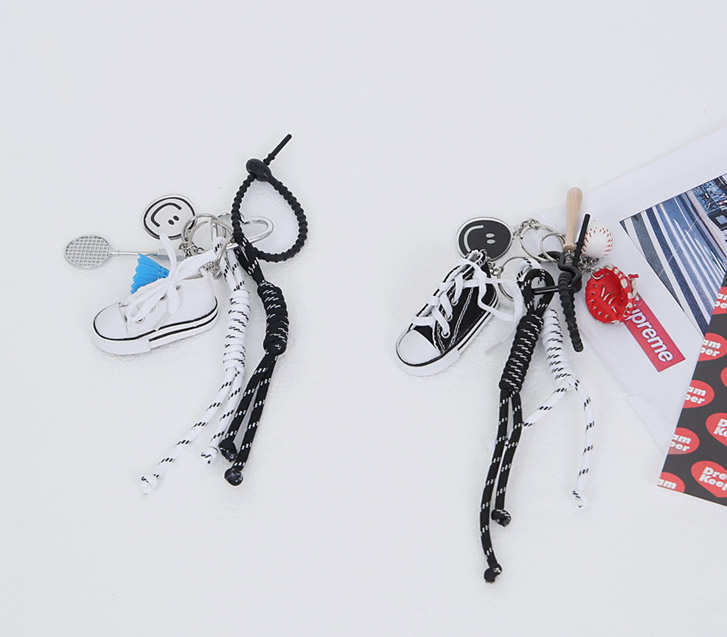 Converse Rope Smile Keychain