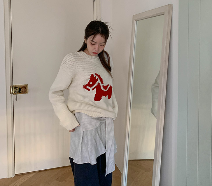 Bio Layered Check Shirt Skirt